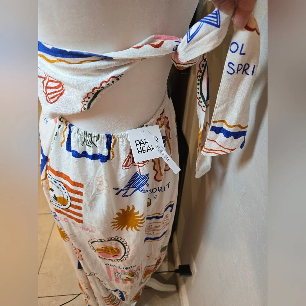 Paper Heart Australia Colorful Graphic Print Maxi Dress - Picture 5 of 9